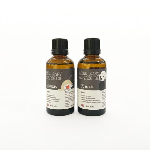 伊蘭奇蹟撫紋按摩油50ml＋寶寶魔法舒緩按摩油50ml
