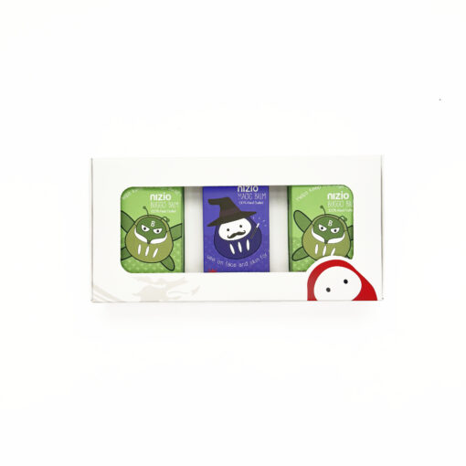 nizio【英國威爾斯】魔法膏*1+防蚊膏*2- 阿福禮盒3件組(25mlＸ3)